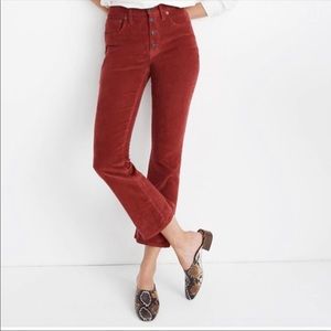 Madewell Tall Cali Demi-Boot in Corduroy